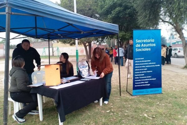 La Municipalidad de Trancas continúa con el programa “La Muni en Tu Barrio”